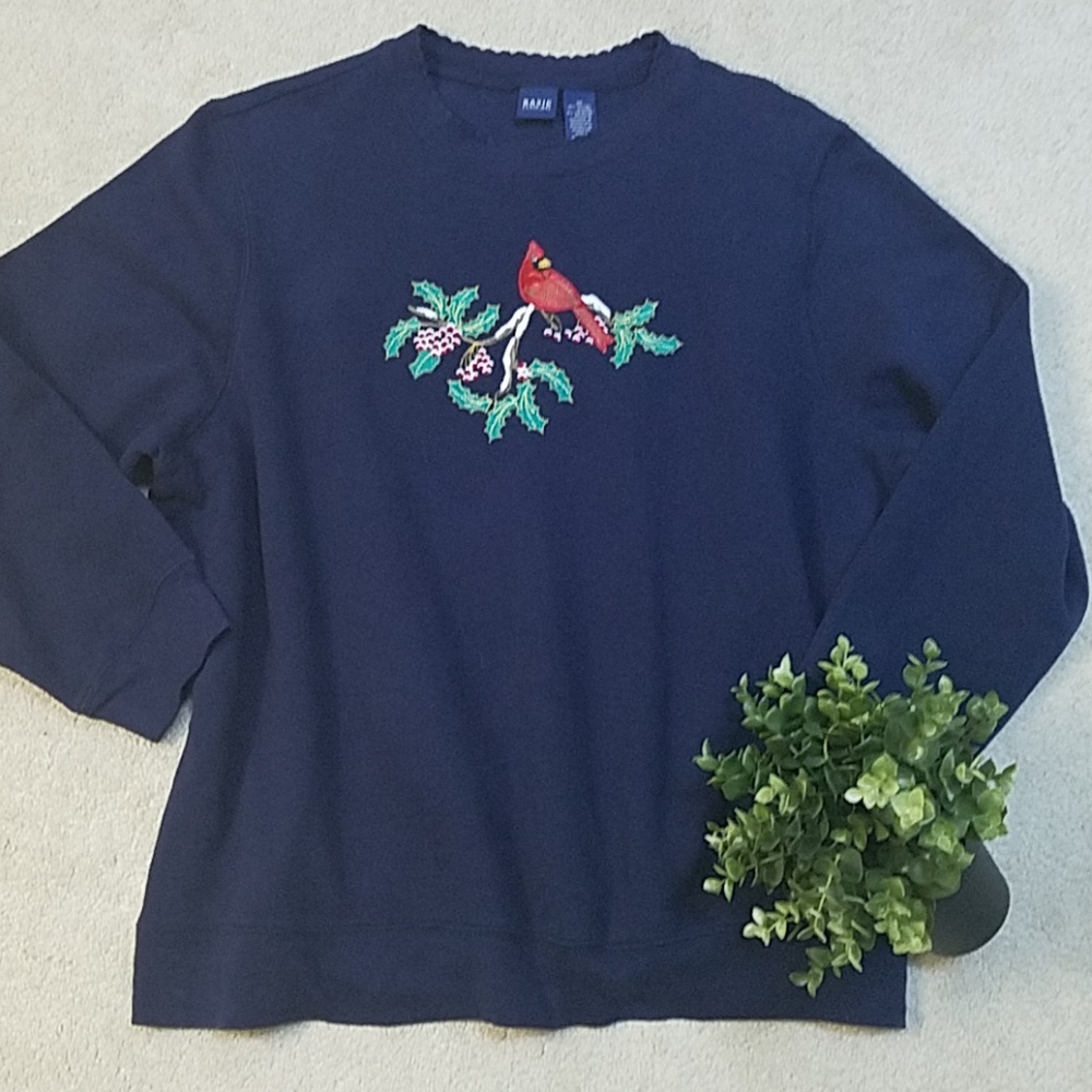Basic Editions Holiday Sweatshirt - image 5